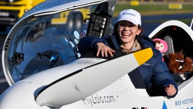 Teen Zara became the youngest woman to fly around the world on her own