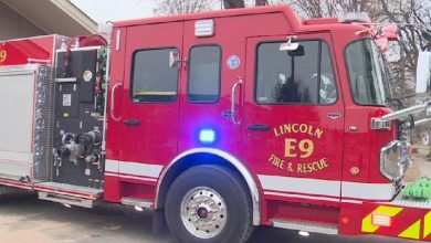 Improperly discarded cigarette almost completely destroyed a house in Lincoln in weekend fire, report