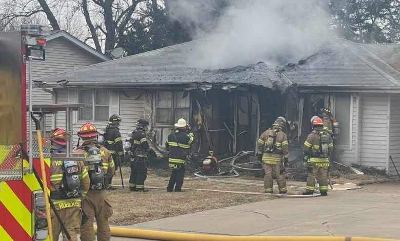 Thursday morning fire in Ralston completely destroys home, no injuries reported