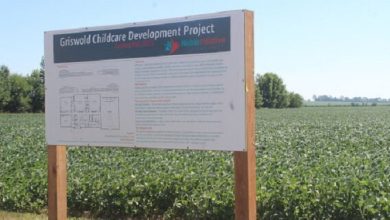 A child development center to be build in Griswold, initiative by local residents and parents of young children
