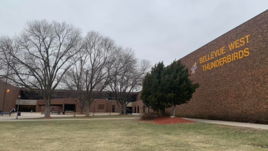 Group of students initiated a protest inside Bellevue West Monday morning over a teacher’s use of a racial slur last week, police called to assist