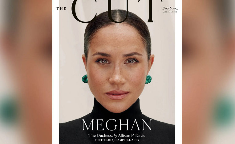 Meghan Markle appeared on the cover of “Cut” magazine
