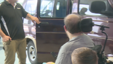 Months ago, Nebraska man was diagnosed with Acute Rapid Onset ALS, now his family was given accessible van