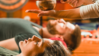 Sound bath – new therapeutic and restorative process to relax your mind and body, relieve stress, anxiety and depression