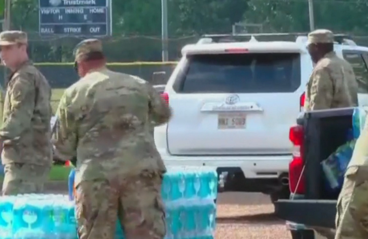 200,000 residents of Jackson, Mississippi are facing the fifth day of a humanitarian water crisis; dialysis patients with highest risk