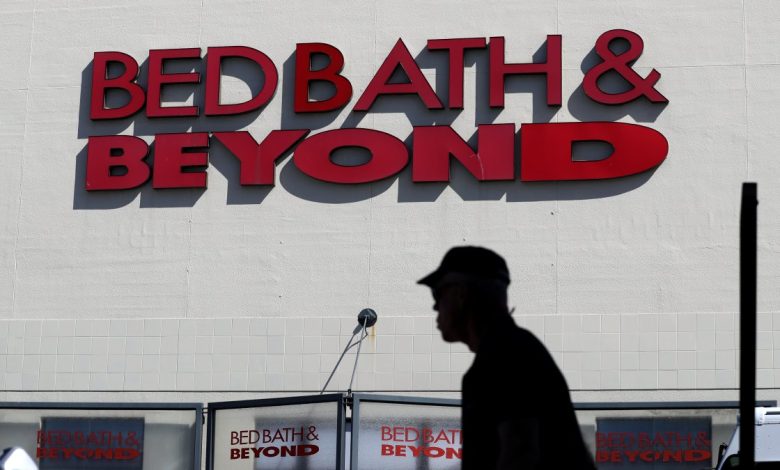 Significant drop in sales reported by Bed, Bath & Beyond
