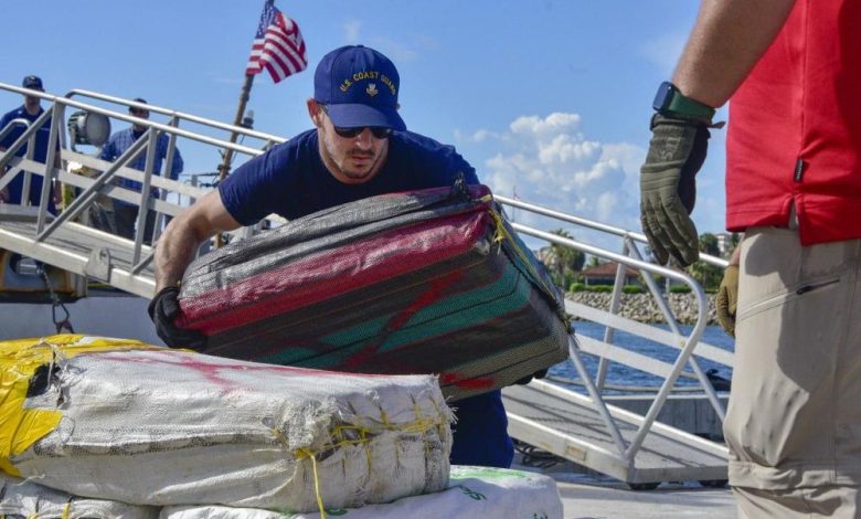 Nearly 0 million worth of illegal narcotic were offloaded in Miami on Thursday, local authorities claim