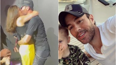 Enrique Iglesias did what he does best: His wife won’t like the fact that he kissed a fan on stage