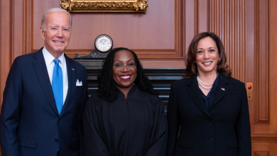 Justice Ketanji Brown Jackson made her first appearance on the Supreme Court bench in a brief courtroom ceremony Friday