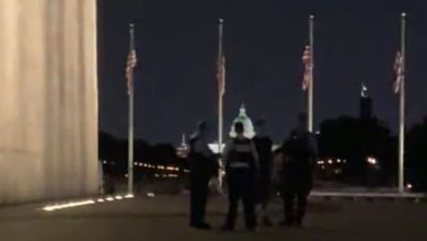 Washington Monument has been severely damaged Tuesday night, the suspect accused was arrested, police