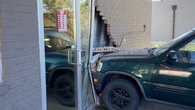 No one injured after vehicle crashed into Omaha store