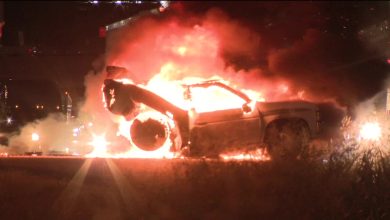 Woman involved in Dallas fiery crash rescued by an off-duty officer