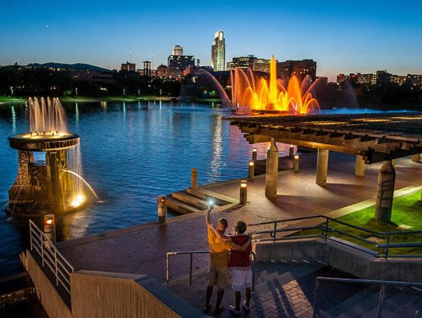 Three vibrant parks in the heart of Omaha’s downtown and along the riverfront will offer unique experiences for all