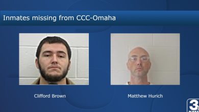 Two Omaha inmates somehow removed their monitors and escaped from Community Correctional Center in Omaha on Thursday night
