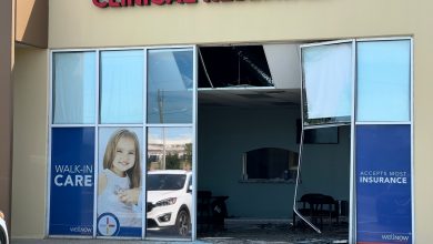 Two Huber Heights residents injured after their vehicle crashed into Huber Heights urgent care on Saturday
