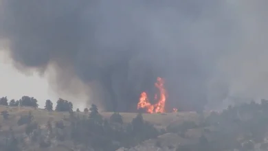 3,738 acres has been burned so far as firefighters have been battling a wildfire in the Nebraska Panhandle since Tuesday