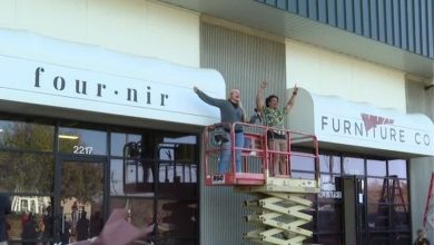 Furniture flipping teacher opens store in Bellevue