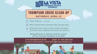 Youth Council invites La Vista residents to join spring creek clean-up effort Youth Council invites La Vista residents to join spring creek clean-up effort